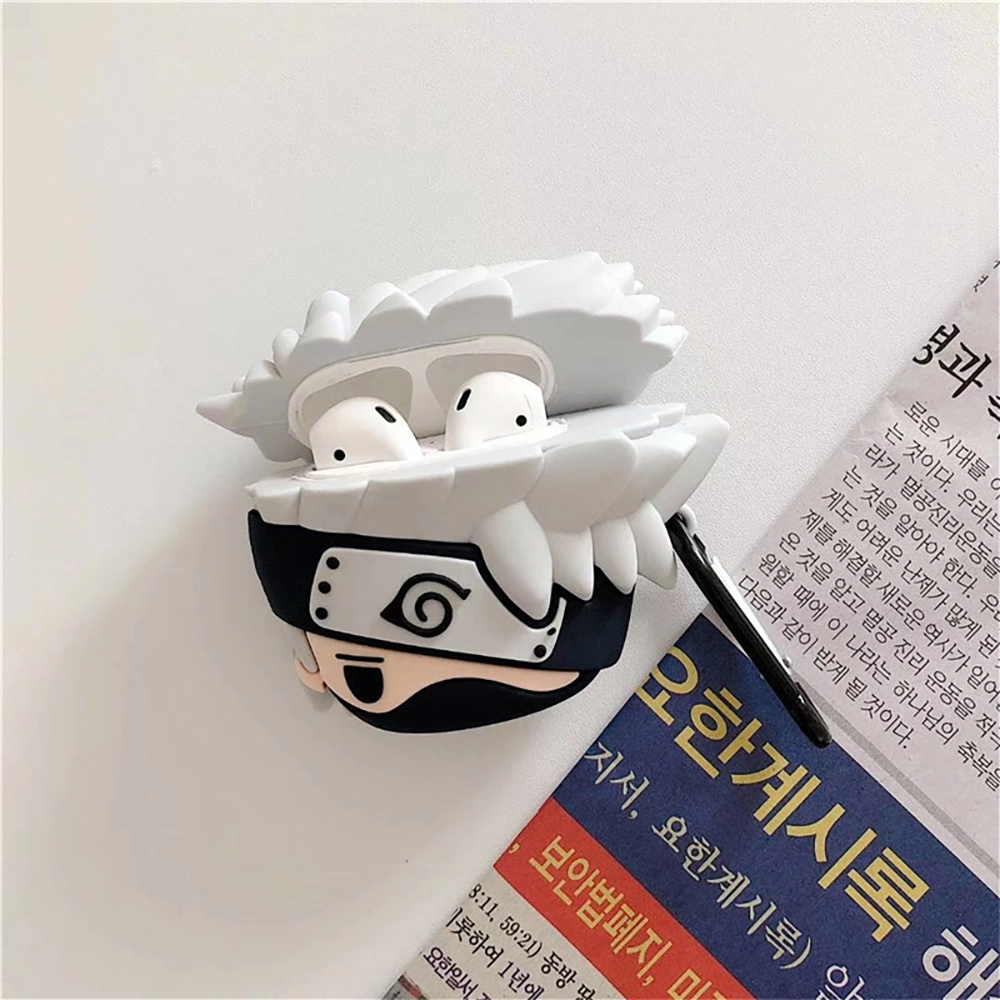 Silicone Airpods Case for Apple Airpods 1 2 Airpods PRO Wholesale Cute Cartoon Ninja Design Airpods Cover Wholesale Earphone Accessories